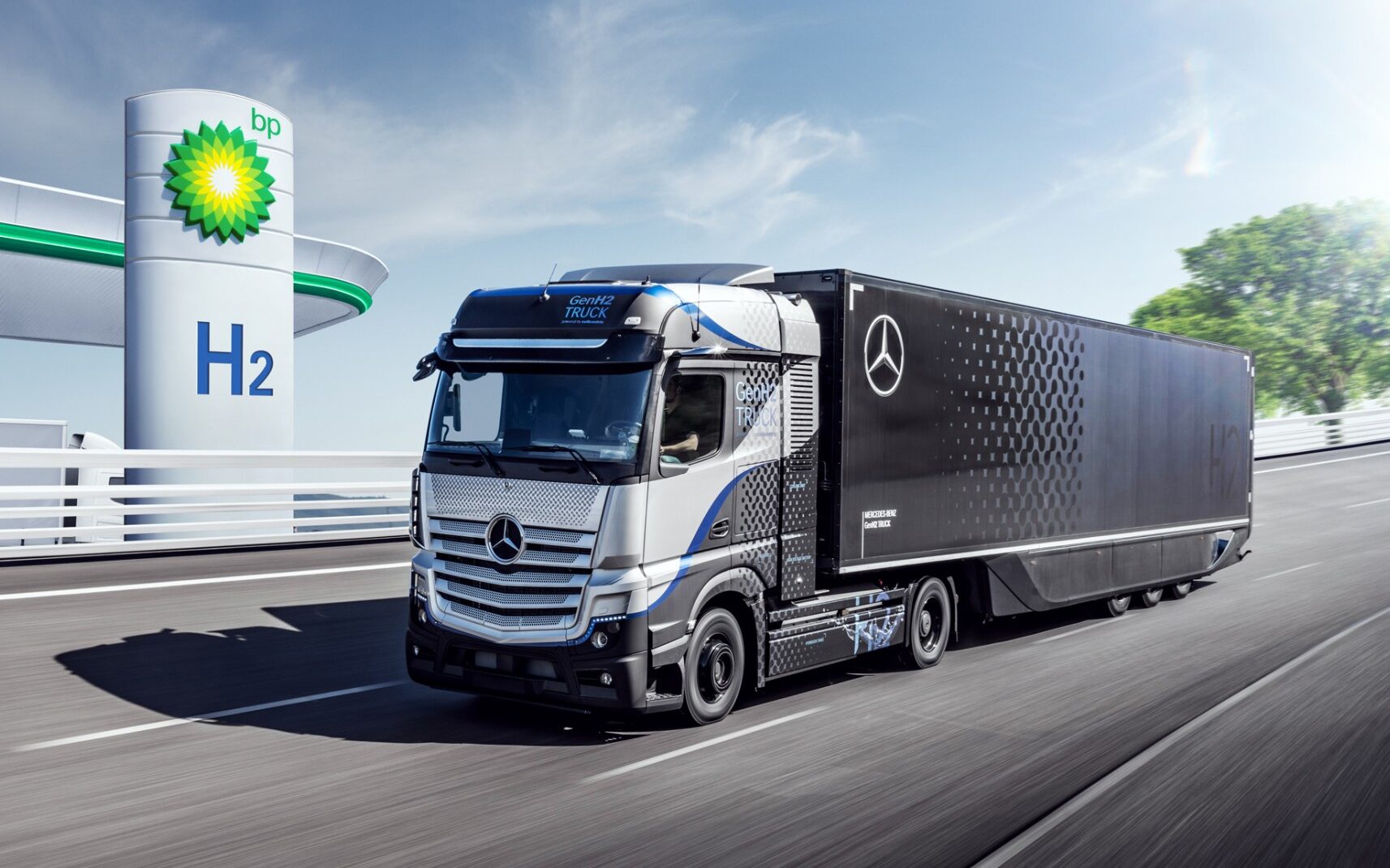 Daimler Truck AG i BP tworzą nową infrastrukturę wodorową