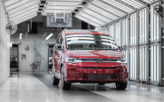 75 500 egzemplarzy nowego Volkswagena Caddy 5