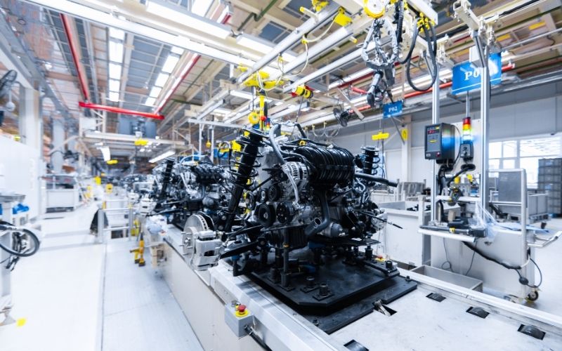 Inteligentne roboty i 90% automatyzacji w fabryce Volkswagena w Zwickau