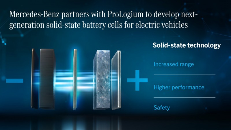 Nowa generacja ogniw akumulatorowych od Mercedes-Benz i ProLogium