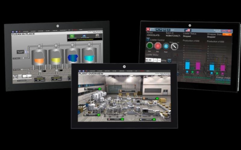Rockwell Automation wprowadza nowe, w pełni konfigurowalne monitory przemysłowe