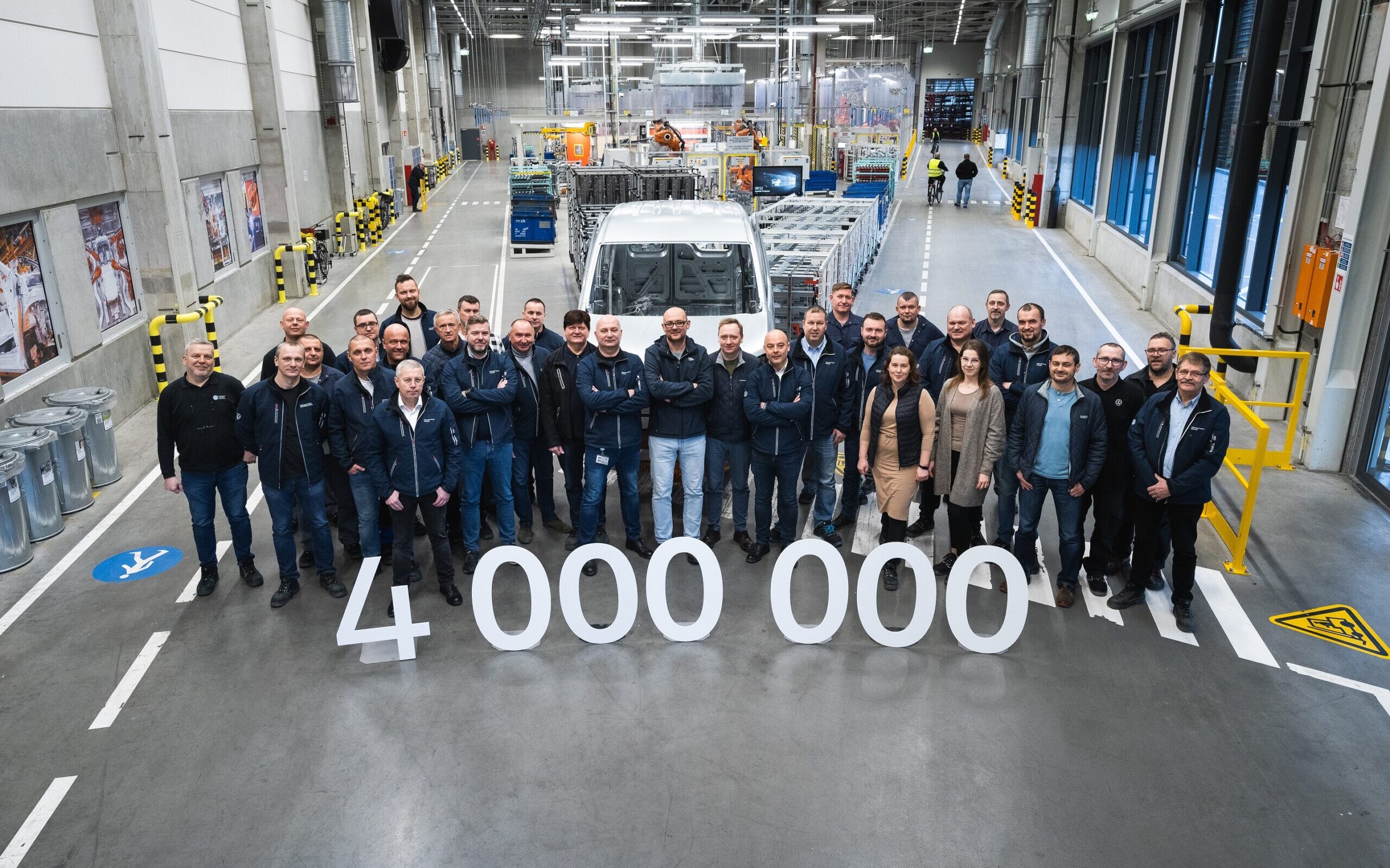 Fabryka Volkswagen Poznań czteromilionowym egzemplarzem Caddy