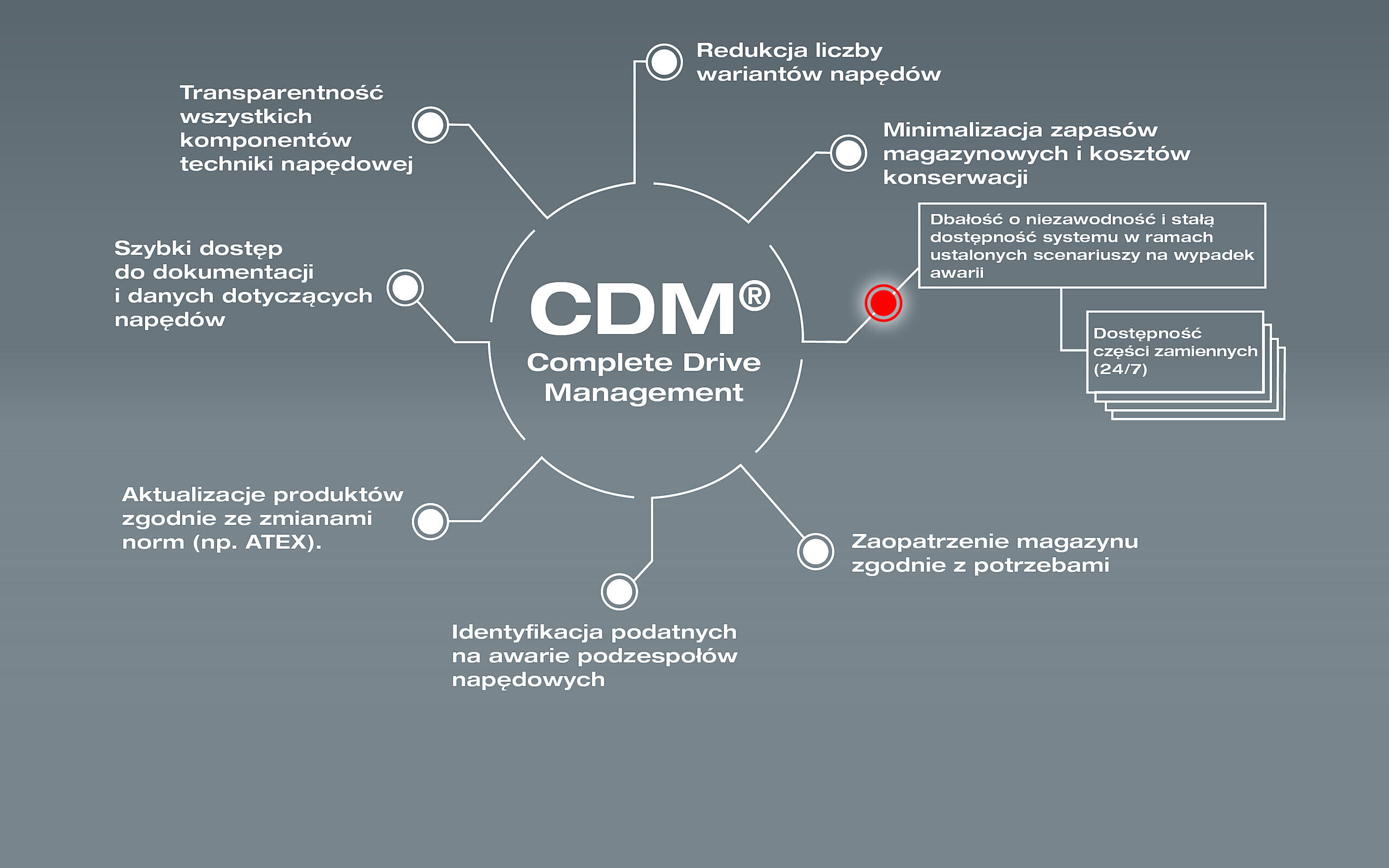 CDM – system serwisowy w zakresie techniki napędowej SEW-EURODRIVE