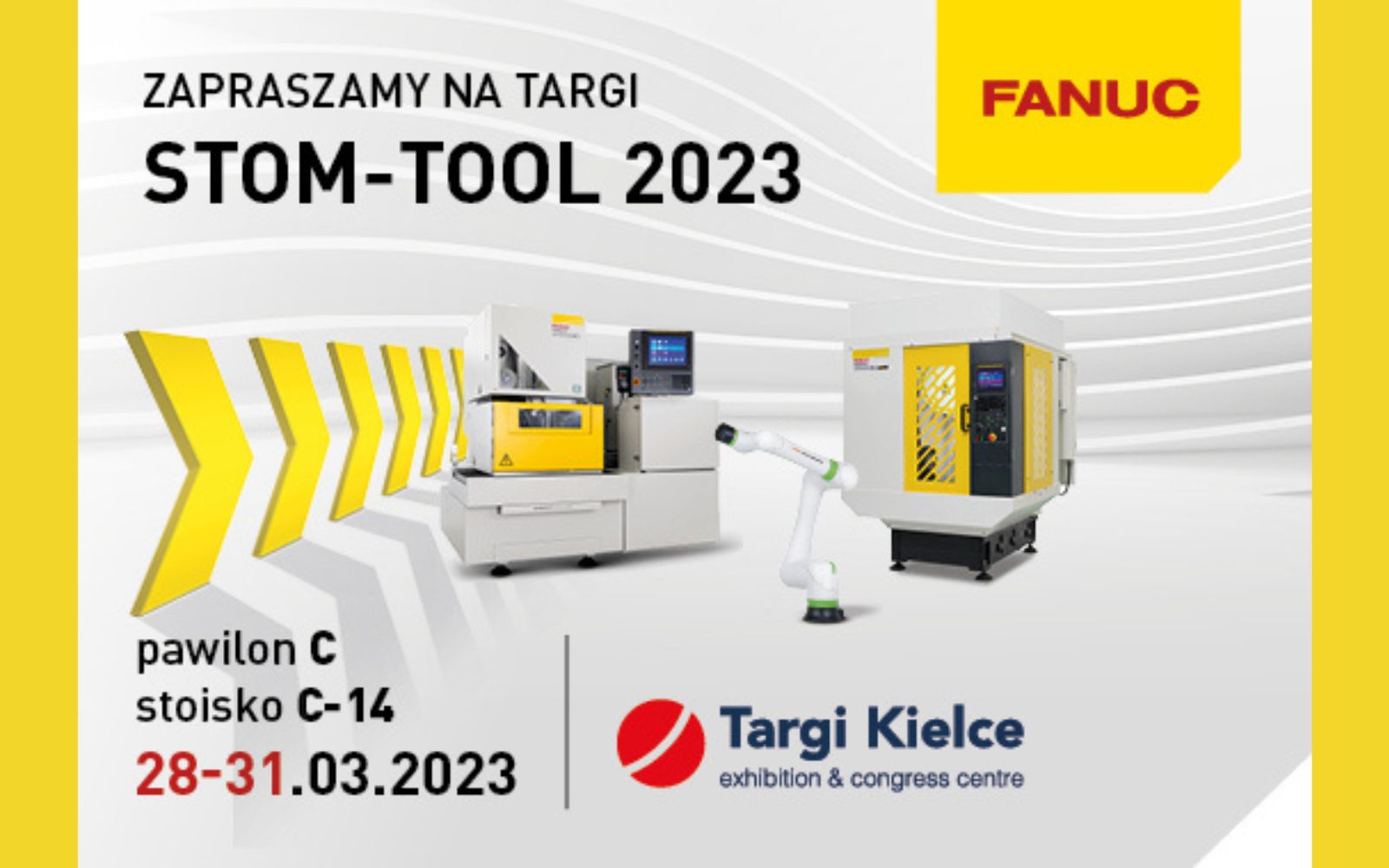 Firma FANUC Polska zaprasza na XVI edycję Targów STOM-TOOL