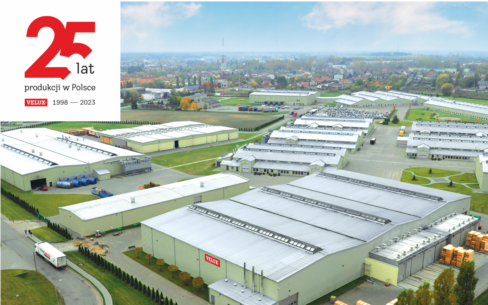 25-lecie produkcji w fabryce VELUX w Polsce