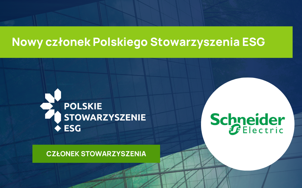 Schneider Electric dołącza do Polskiego Stowarzyszenia ESG