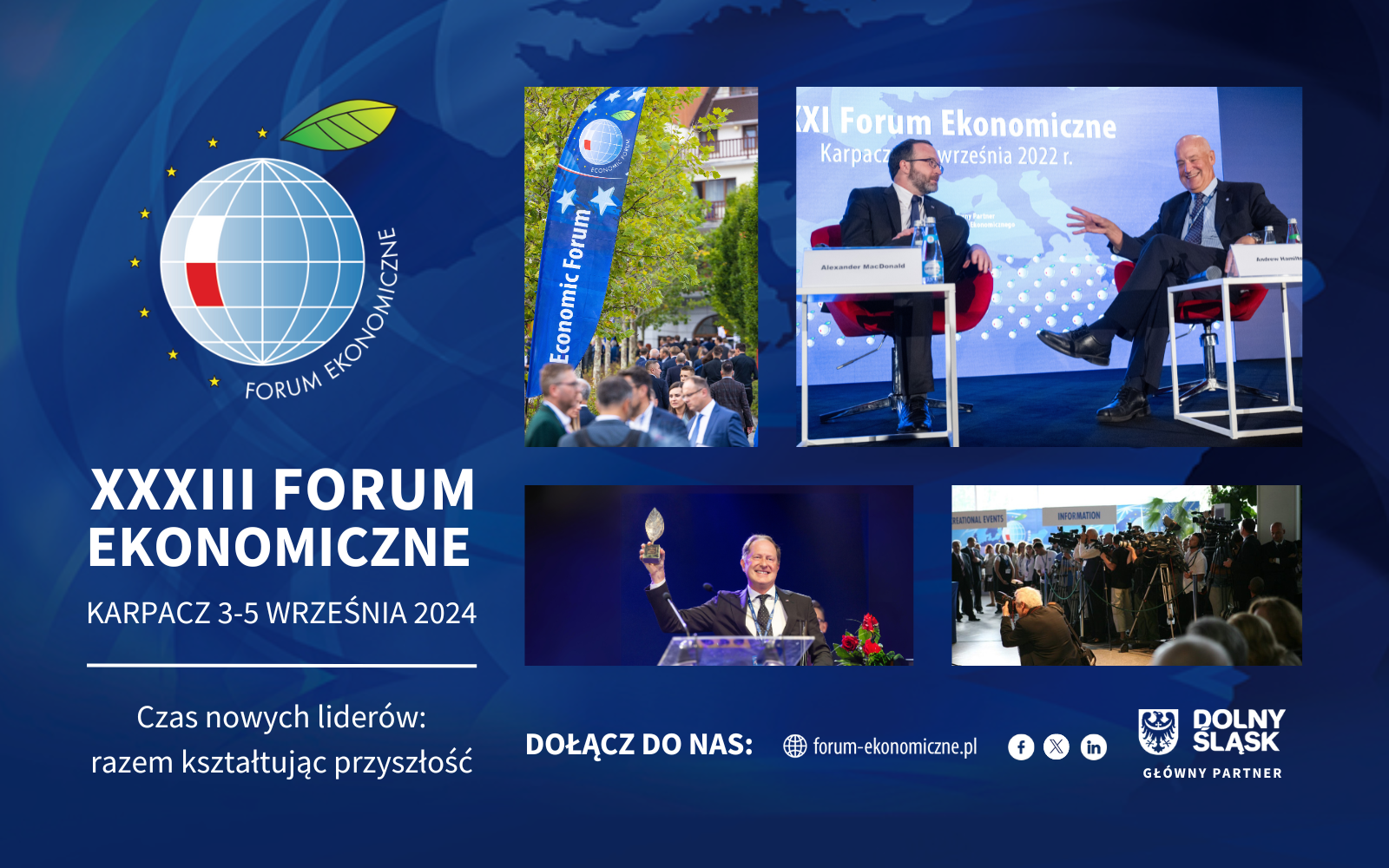 XXXIII Forum Ekonomiczne w Karpaczu | Czas nowych liderów: razem kształtując przyszłość