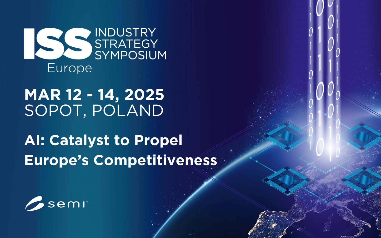 Symposium SEMI – ISS Europe 2025: kluczowa rola sztucznej inteligencji jako katalizatora konkurencyjności i innowacyjności Europy