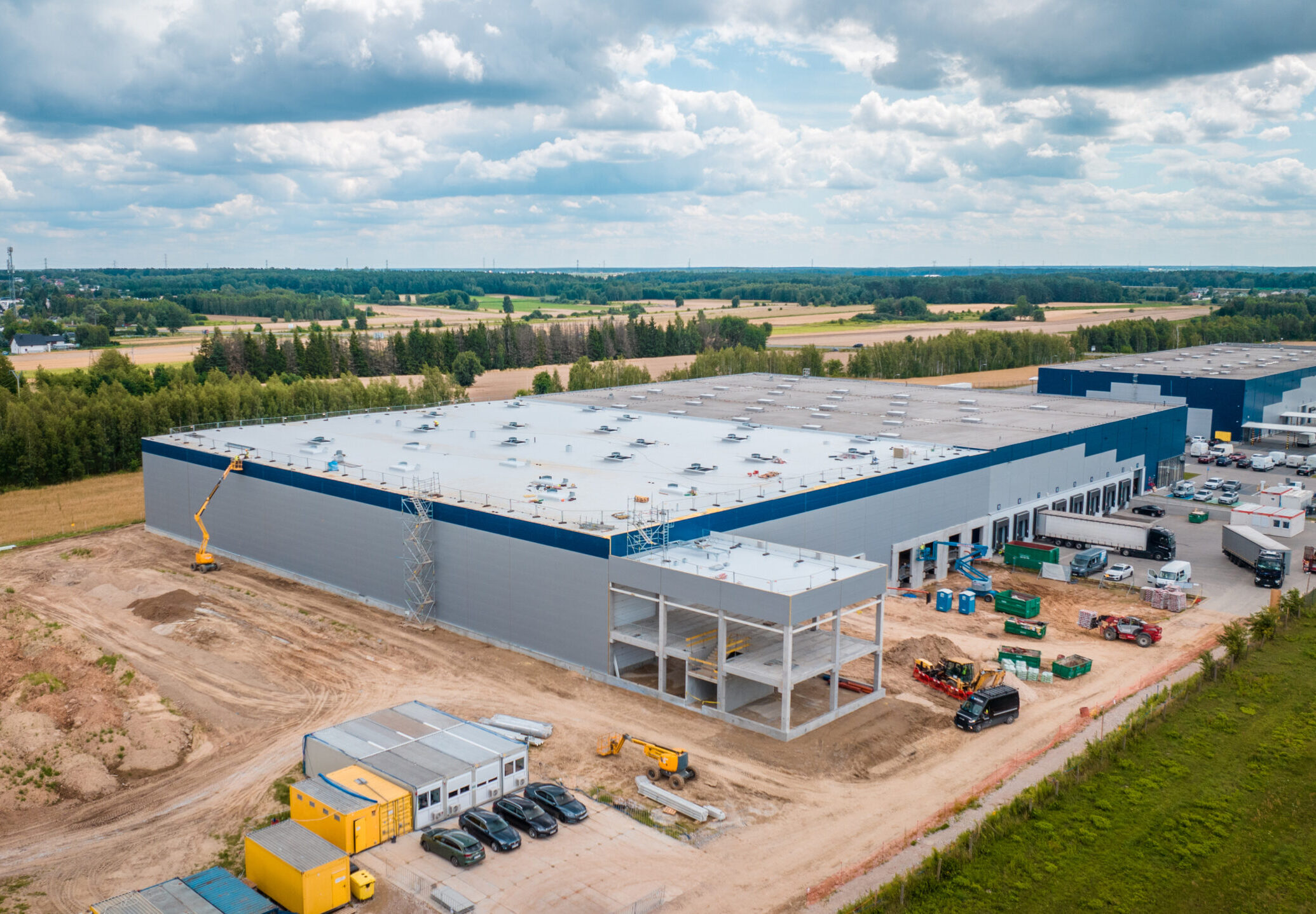Harden Construction realizuje budowę hali magazynowej pod Siedlcami