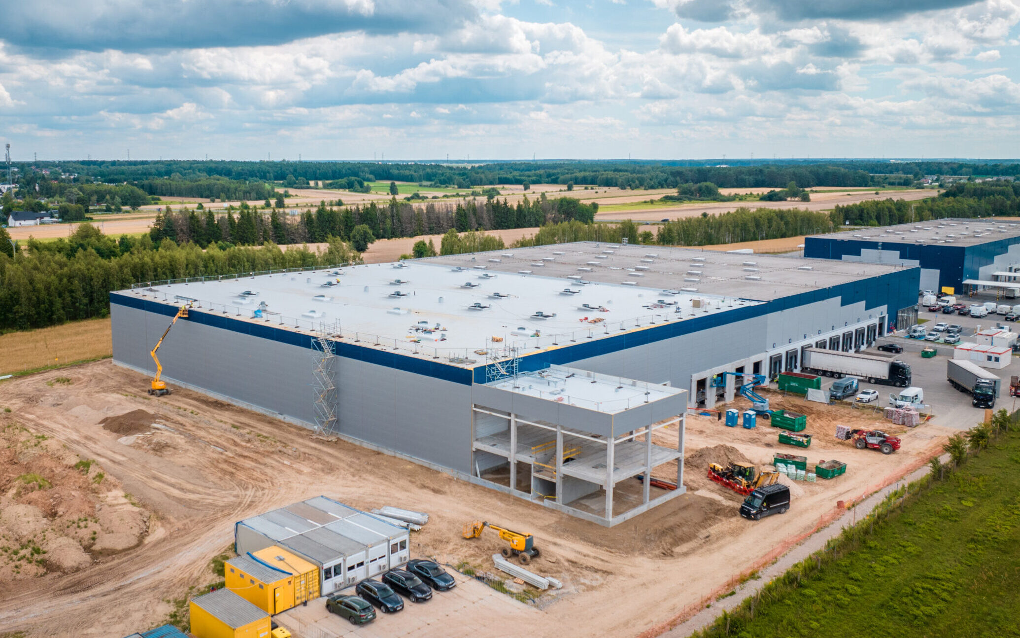 Harden Construction realizuje budowę hali magazynowej pod Siedlcami