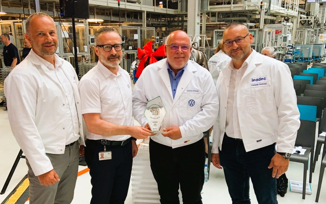 Volkswagen Polkowice i Leadec świętują 15 mln w produkcji silników