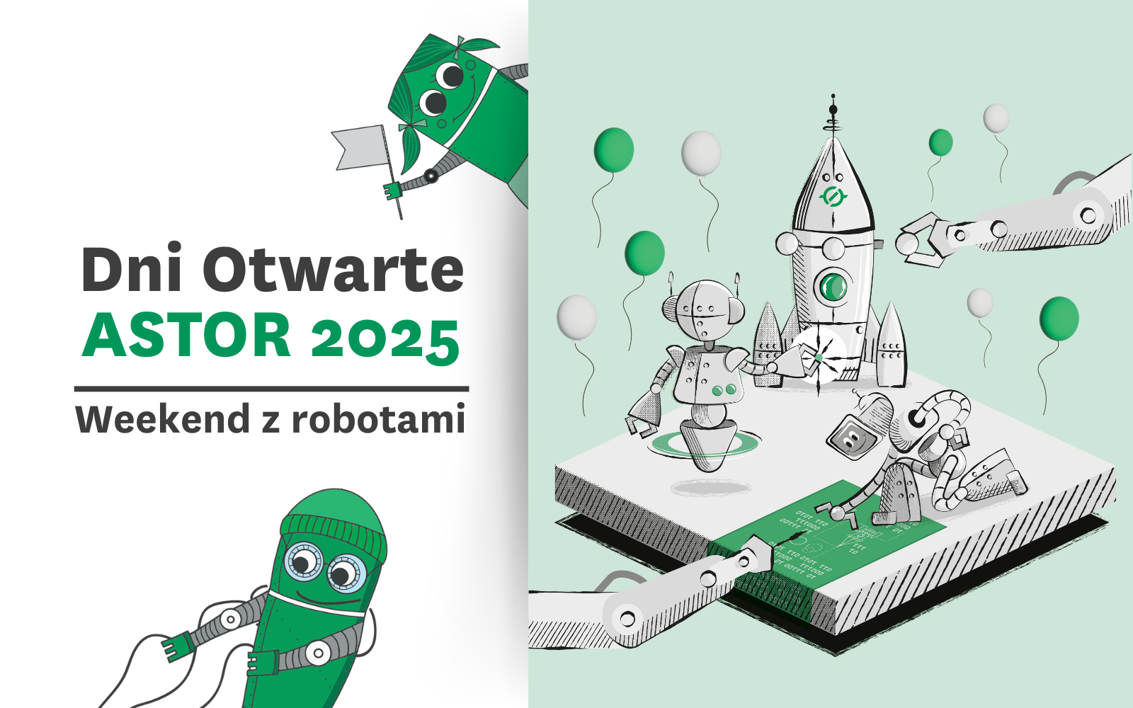 Pokazy z żelkami i cukierkami, spotkania z robotami prosto z Japonii, interaktywne warsztaty dla najmłodszych, „odwiedziny” Sticha i Wiślackiego Smoka.