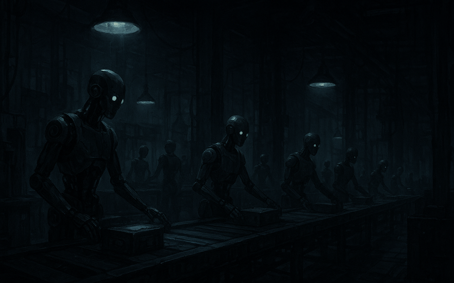 Zgasili światło i zwolnili ludzi. Tak wygląda fabryka przyszłości