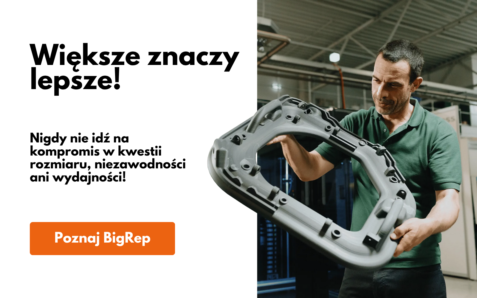 Przenieś swoją produkcję i prototypowanie z biurowego na wielkoformatowy druk 3D
