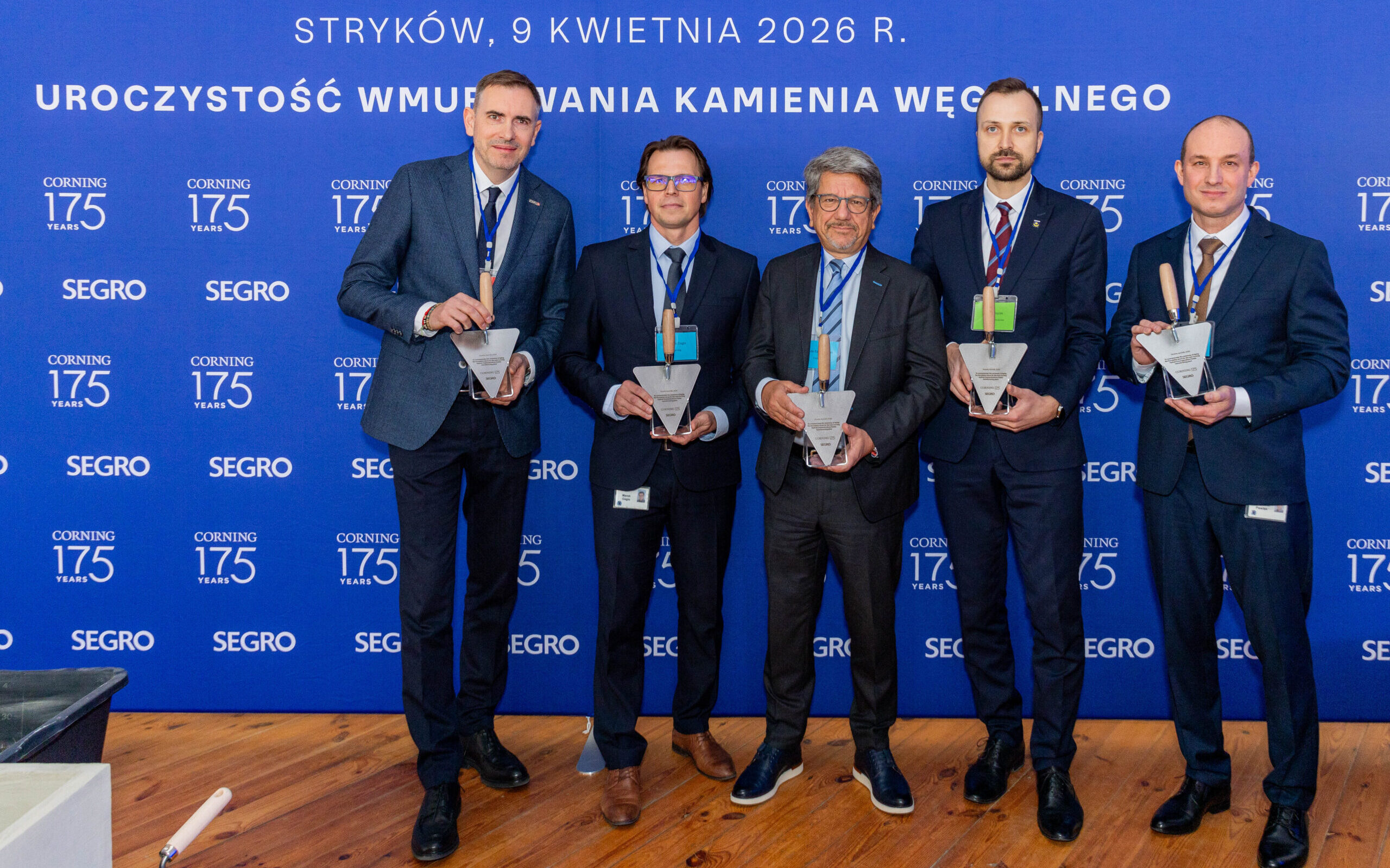 SEGRO rozpoczyna budowę trzeciego zakładu produkcyjnego dla firmy Corning w Strykowie