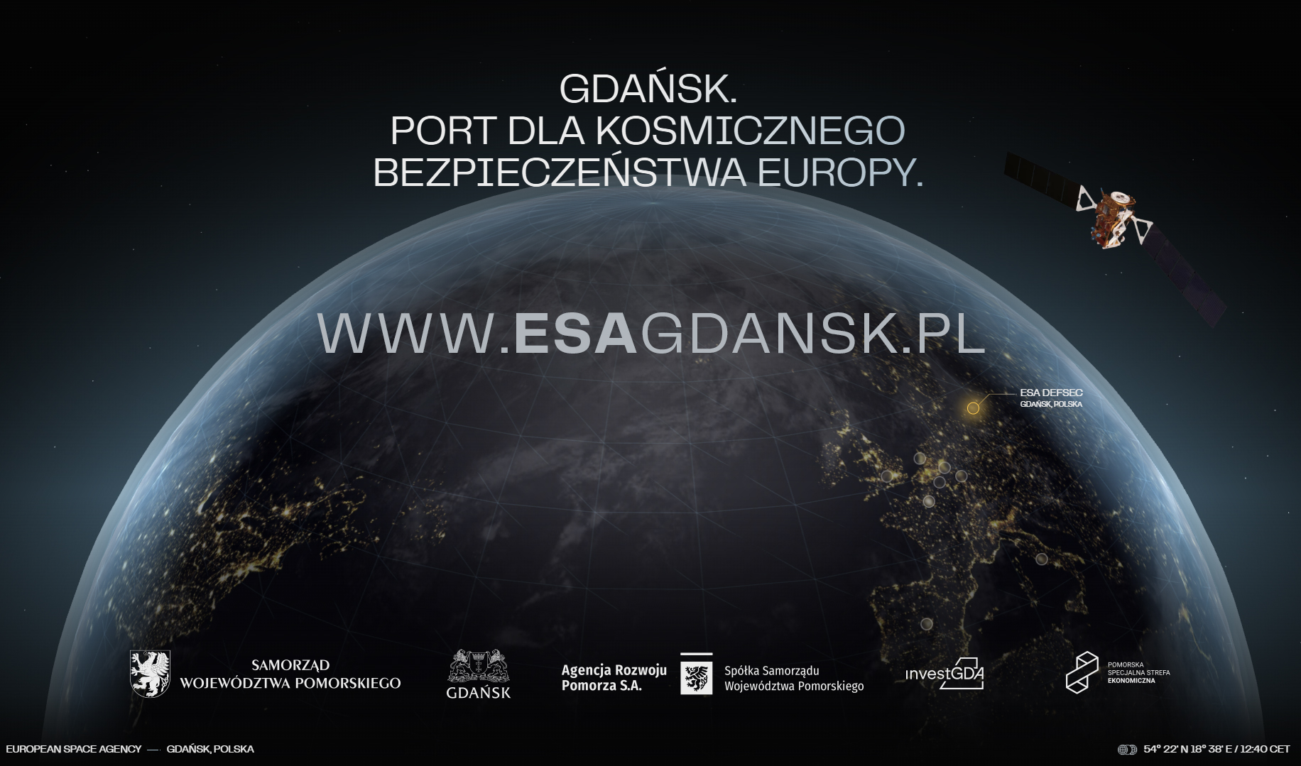Wspólny głos Pomorza: Gdańsk gotowy na oddział ESA w Polsce